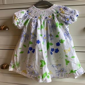 12-18 month Nantucket Kids smocked Dress